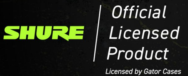 SHURE PADDED CARRYING BAG THAT HOLDS UP TO 2 WIRELESS MIC SYSTEMS